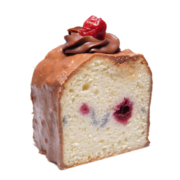 Coconut Cherry Cake Slice 🟢